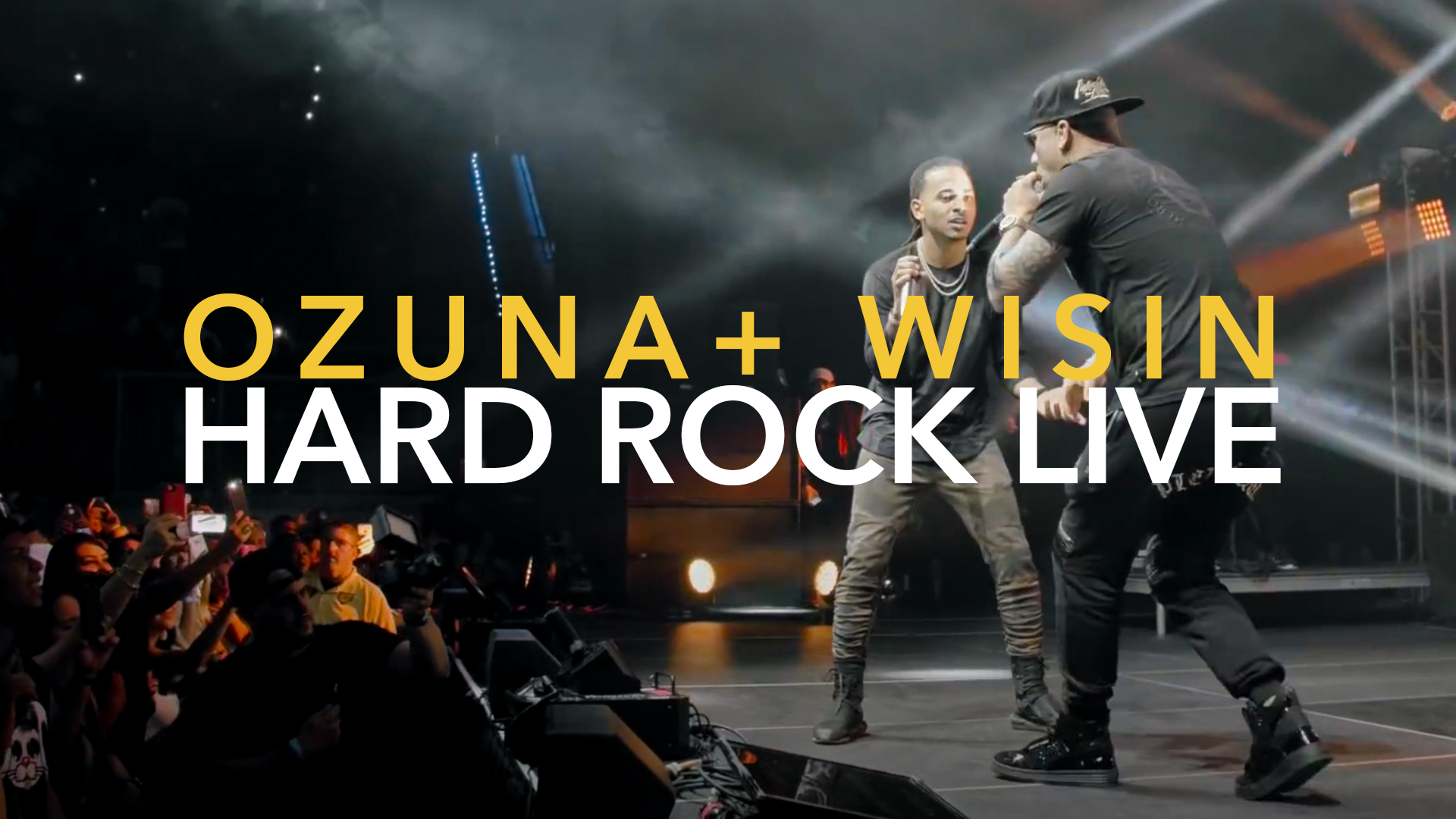 OZUNA WISIN EN CONCIERTO HARD ROCK LIVE MIAMI